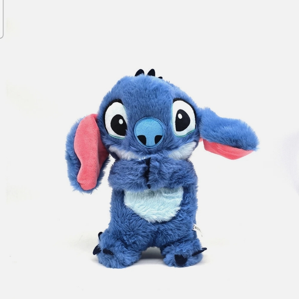 Source Unknown Blue and Pink Stuffed Animal